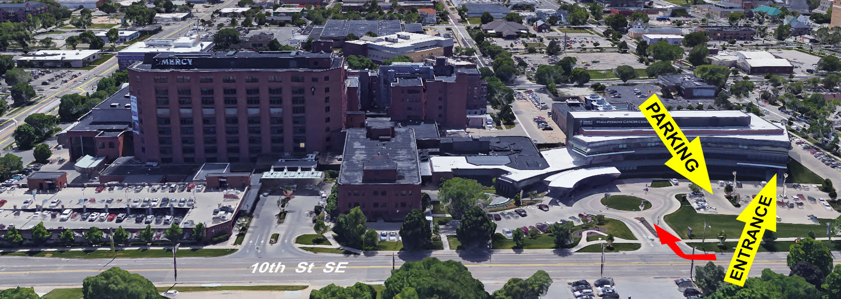 Mercy Medical Center aerial view